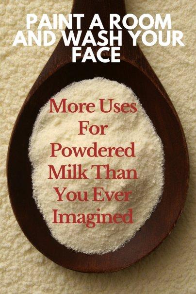 Paint a Room and Wash Your Face: More Uses For Powdered Milk Than You Ever Imagined