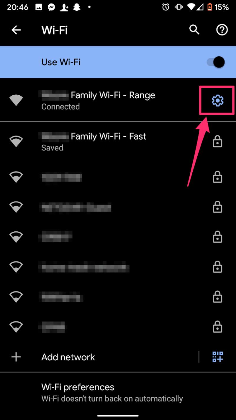 How to delete a Wi-Fi network on Android and iPhone 