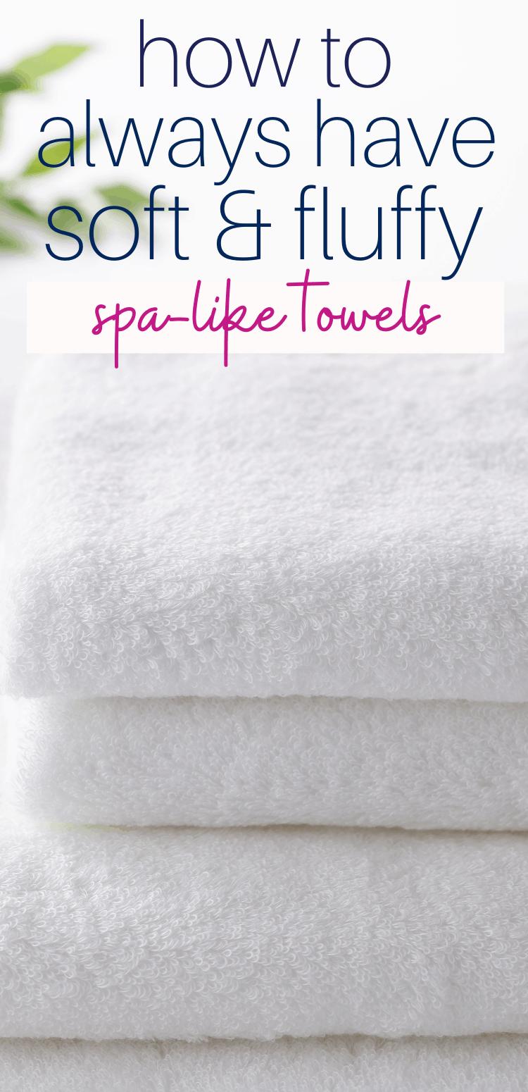 How to soften towels and keep them soft – for luxury every day 