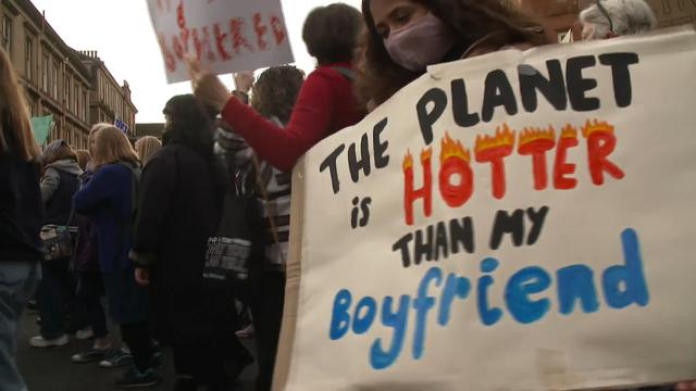 COP26: Thousands of young people take over Glasgow streets demanding climate action 