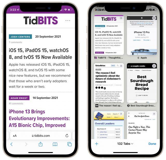 iOS 15 Safari Guide: Tabs, Extensions, Search Bar, and Other Changes