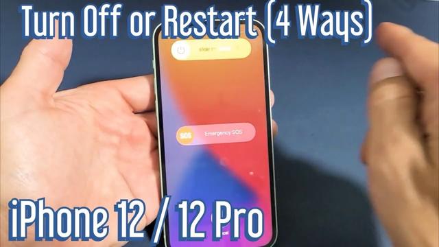 How to Turn Off or Restart an iPhone