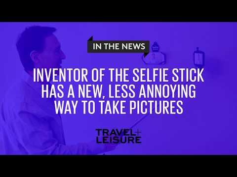 Inventor of the Selfie Stick Has a New, Less Annoying Way to Take Pictures 