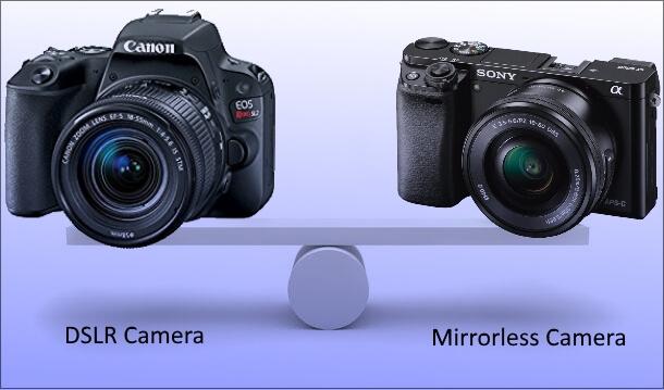 The Differences Between DSLRs And Mirrorless Cameras