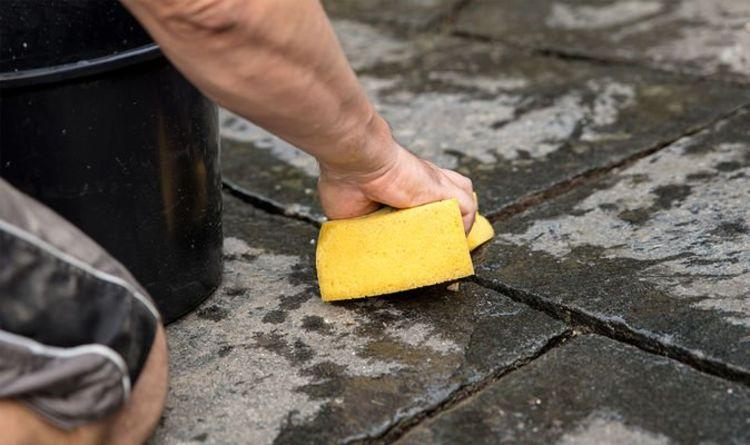 The best way to clean patio slabs with just three household items