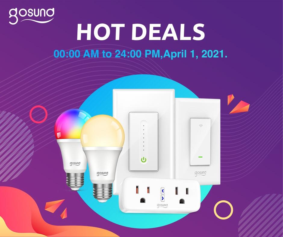 Save Up To 26% On Gosund Smart Lights, Smart Plugs & More 