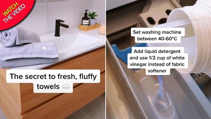 Mum’s simple hack to make old, crusty towels soft again goes viral