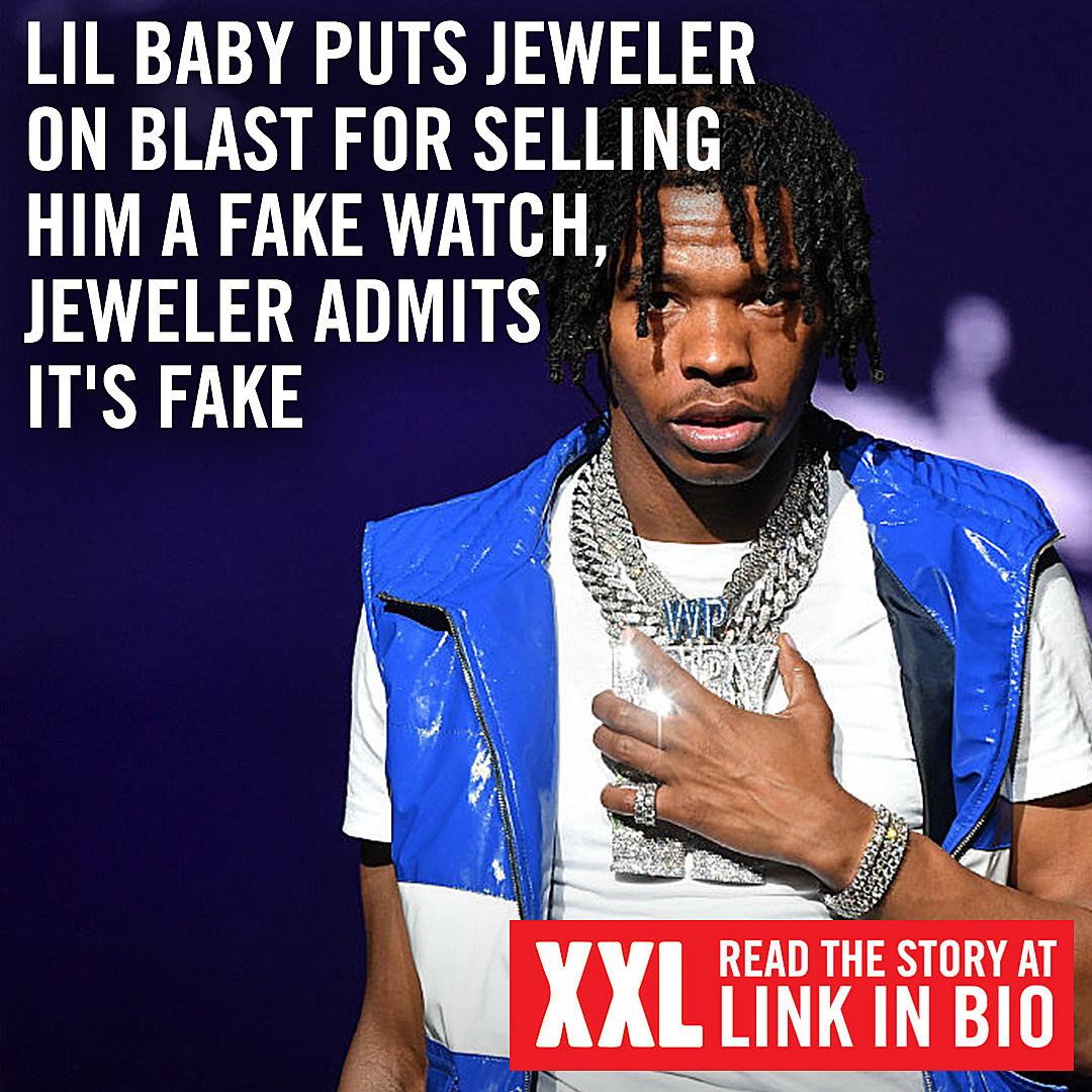 Jeweler Admits to Selling Lil Baby Fake Watch by Mistake