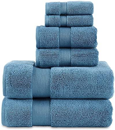 This Set of 8 Cotton Bath Towels Has 11,000 Five-Star Ratings, and It's Only  