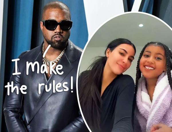 Kanye West blasts Kim Kardashian for letting their daughter wear lipstick on TikTok 