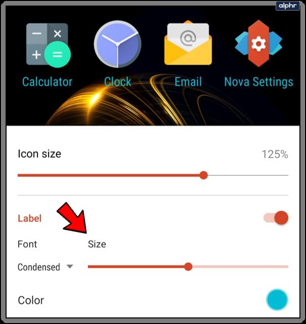 How to Change Font Color in Nova Launcher