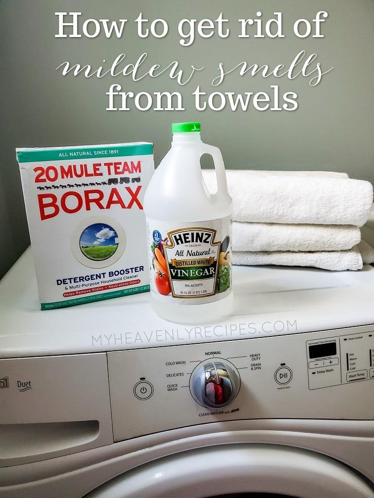 How to remove stains and smells from towels