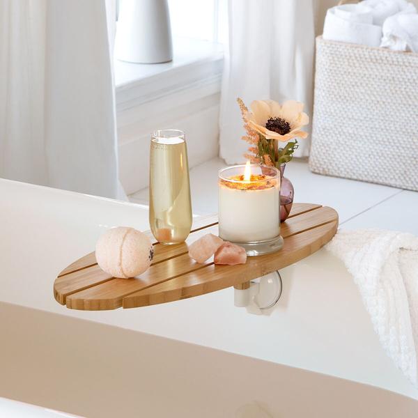 The Best Bathtub Trays to Complete Your At-Home Spa Retreat