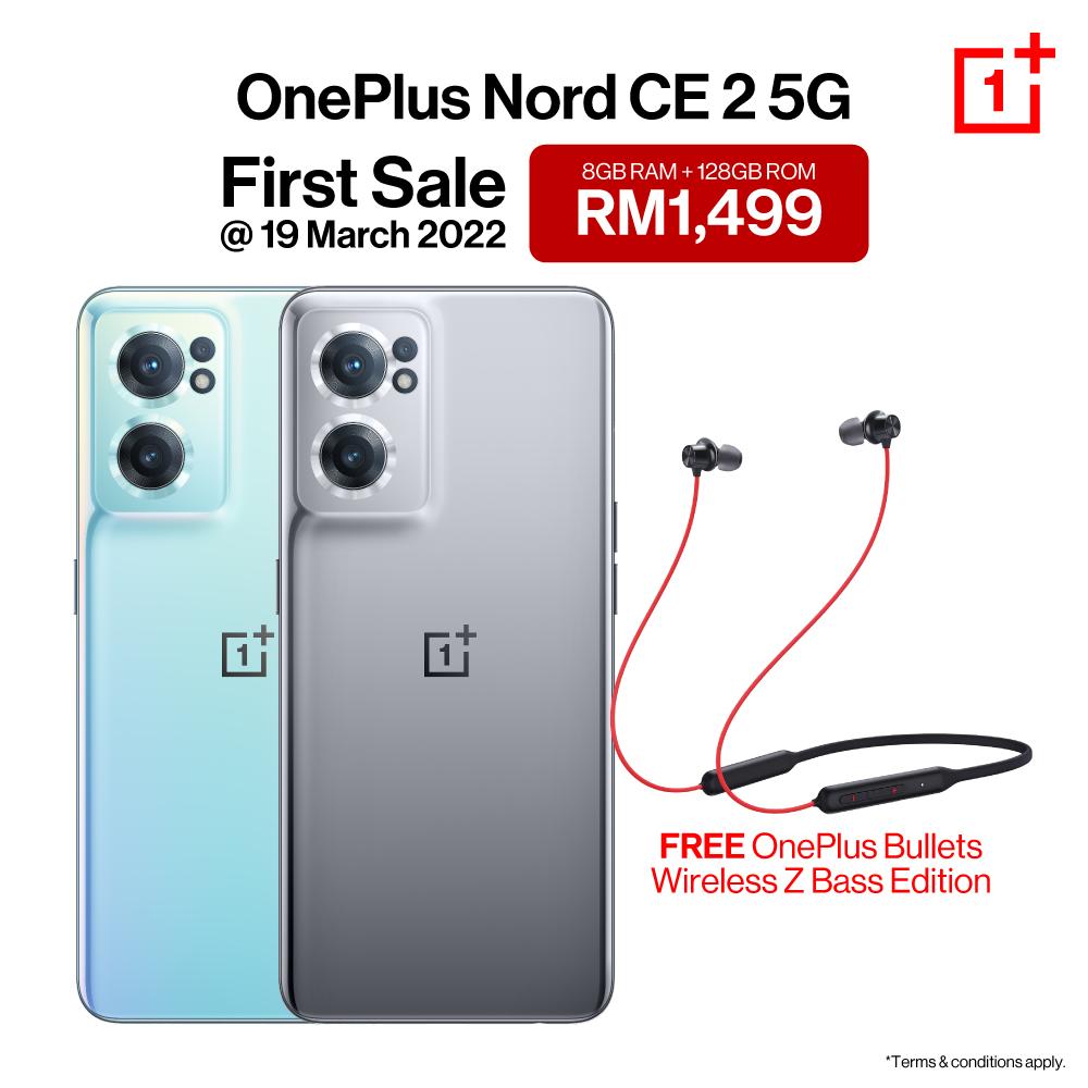 OnePlus Nord CE 2 5G is open for pre-order in Malaysia, priced at RM1,499 
