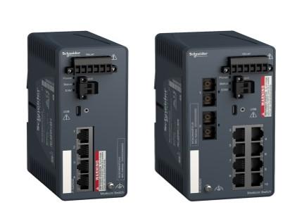 Schneider Electric launches additional managed switch to Modicon switch in industrial Ethernet switch series