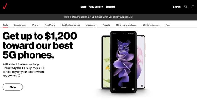 Verizon’s Black Friday deals will get you up to $1,200 savings on select smartphones and more