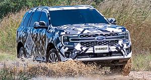 New Ford Everest nearing completion 