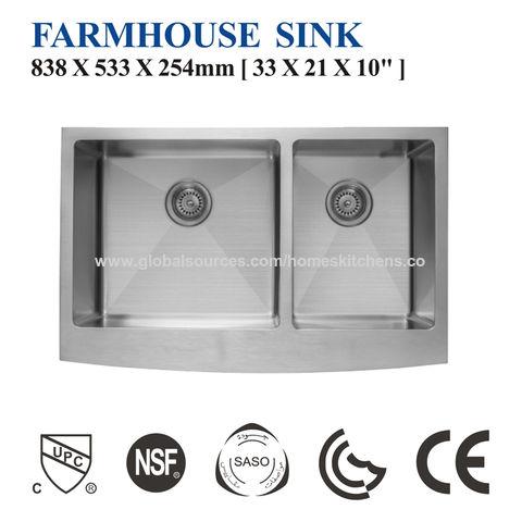 16 Gauge Apront Front Stainless Steel Sink 8353 Kitchen Sink Double Bowl for Building Project, 8353 Kitchen Sink Double Bowl single bowl double sink - Buy China Stainless Steel Sink on Globalsources.com