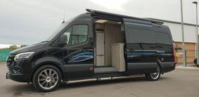 New Mercedes campervan launched by McLaren Sports Homes