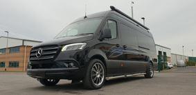 New Mercedes campervan launched by McLaren Sports Homes 