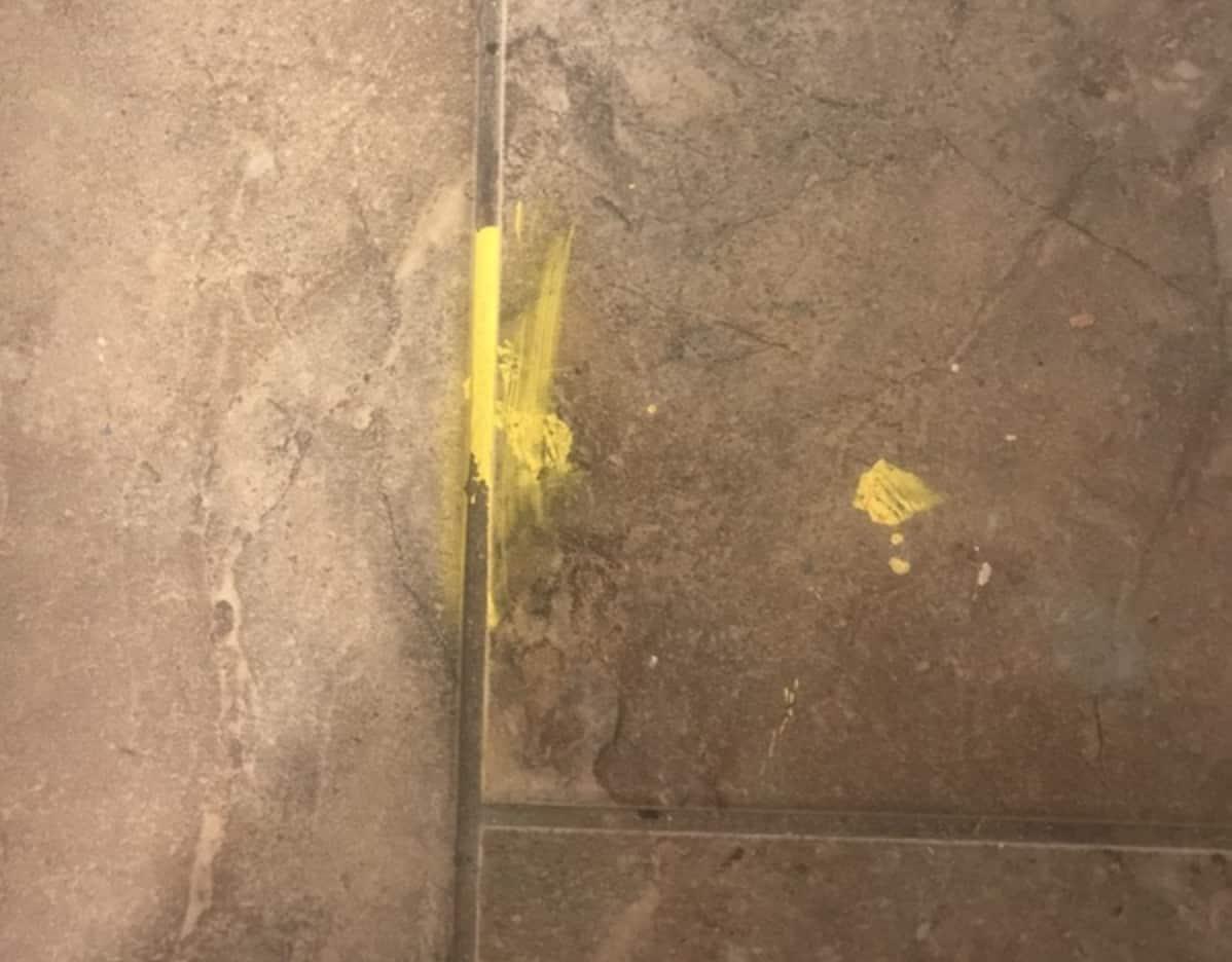 How To: Remove Paint from Tile 