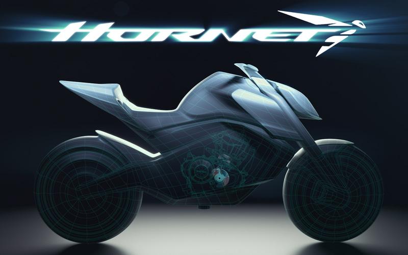 Honda announces the "Hornet concept" at the Milan Show of "Hornet" revival