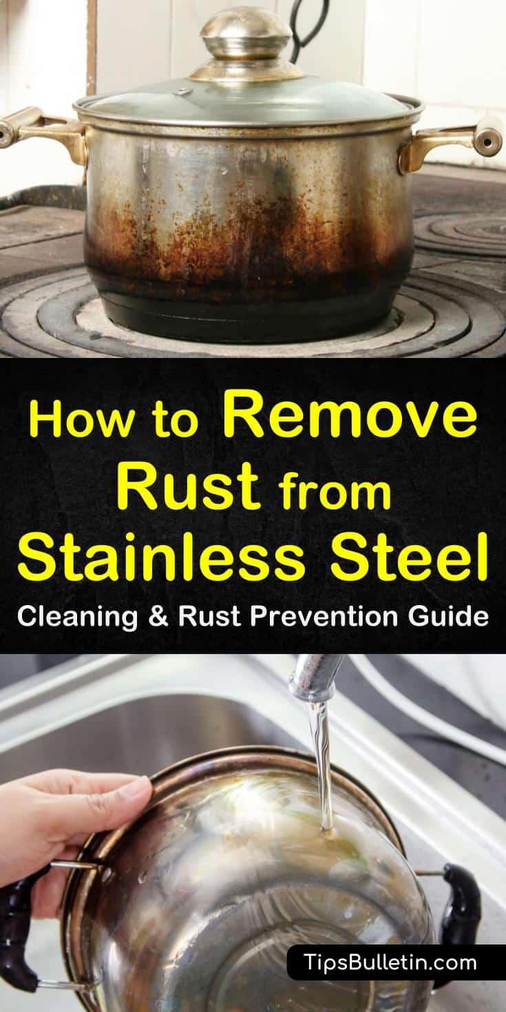 How to Remove Rust from Stainless Steel Appliances, Sinks, and Cookware 