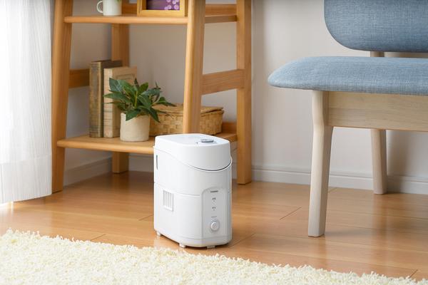 To accompany telework!Effective steam -type humidifier with nice antibacterial specifications