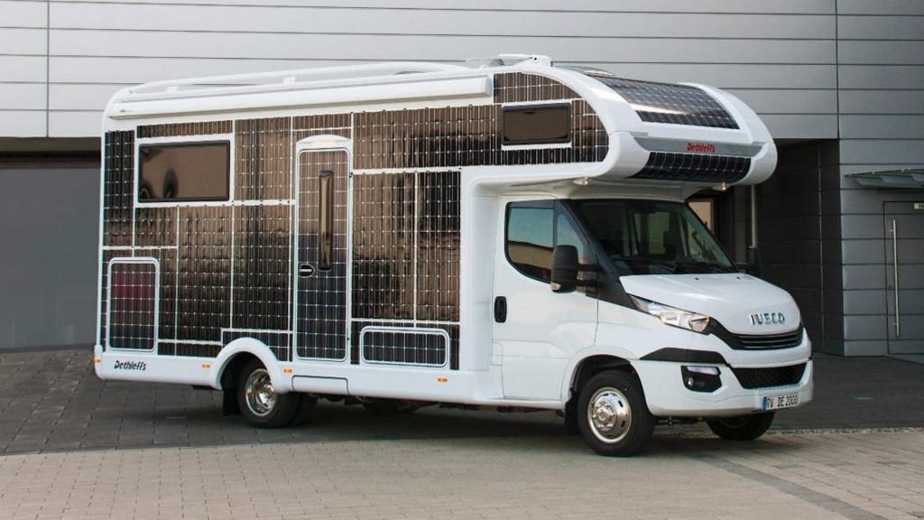 Dethleffs makes camping greener with production plug-in hybrid camper van