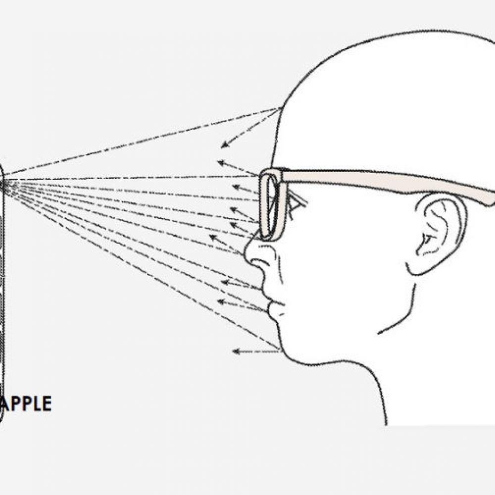 【Apple Glasses】スマートグラスを着けていないとiPhoneの画面が見えないように？