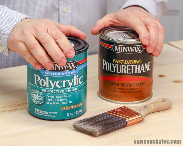 What’s the Difference? Polycrylic vs Polyurethane 