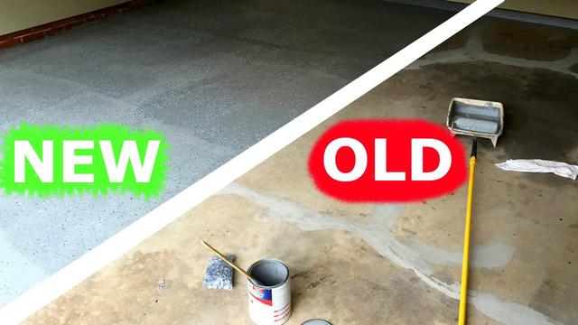 How To Paint a Garage Floor 