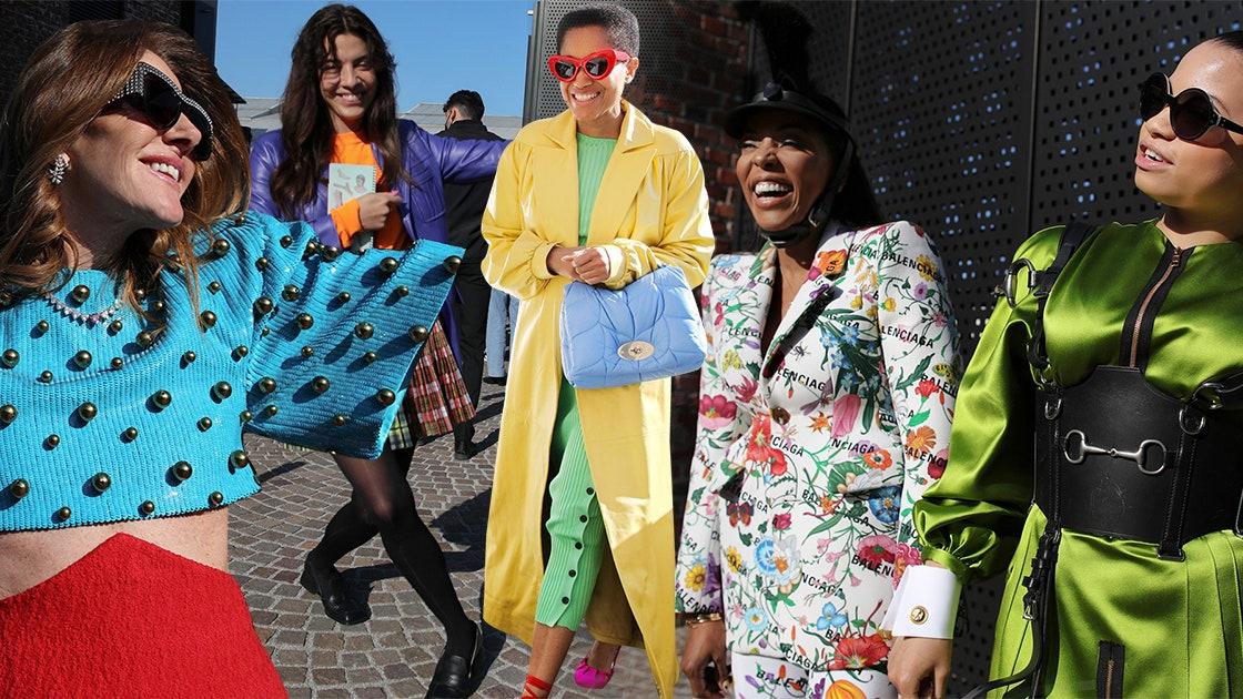 Shop 5 Electric Looks from Milan Fashion Week Street Style