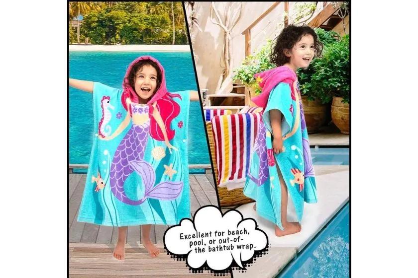 Hooded Beach Towels for Kids: 5 Options Under  