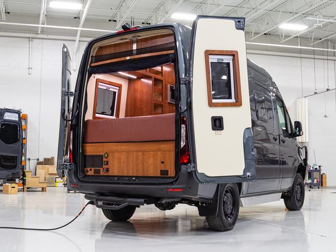 This Modified Mercedes-Benz Sprinter Has Been Transformed Into a Luxe RV Camper