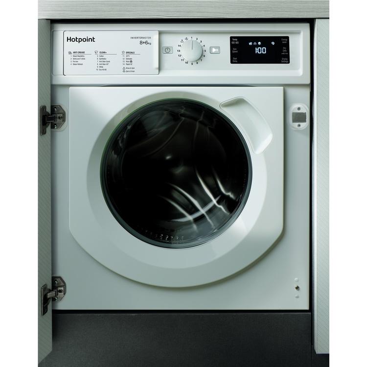NEW: Hotpoint's integrated washing machine + dryer with BIG capacity 