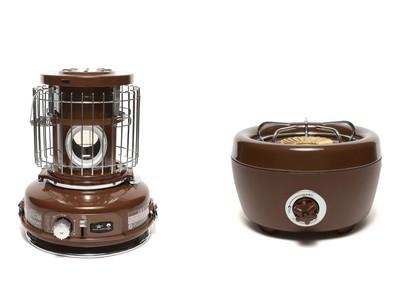 SENGOKU ALADDIN x BEAMS JAMS JAPAN Collaboration 4th Release Portable Gas Series Gas Stove, Hibarin limited color "Brown"!Corporate Release | Daily Industry Newspaper Electronic Version