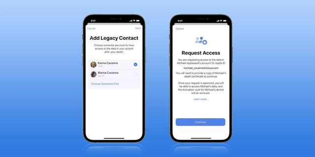 How to set up Legacy Contacts in iOS 15