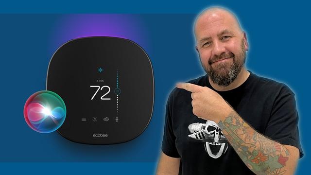 Ecobee’s smart thermostat is the first third-party device with Siri on board 