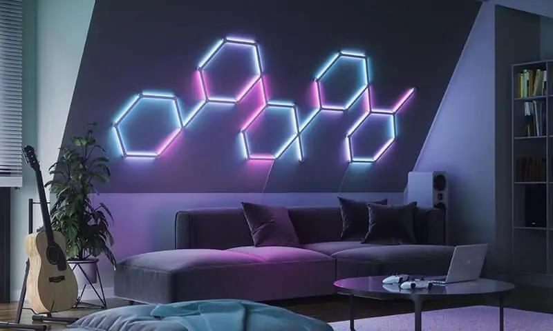 The New Nanoleaf Lines Smart Lights Are Pure Magic