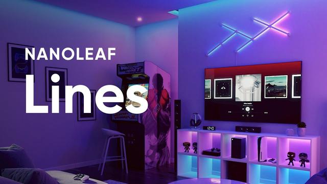The New Nanoleaf Lines Smart Lights Are Pure Magic 