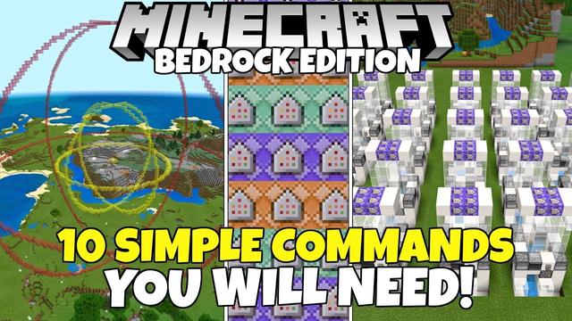 Minecraft Bedrock Commands: Everything You Need to Know