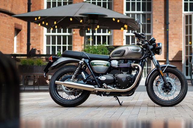 Triumph announces seven special specification model "Bonneville Gold Line Edition"!