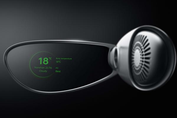 OPPO’s new smart glass looks like a Dragon Ball Saiyan Scouter and goes on sale soon 