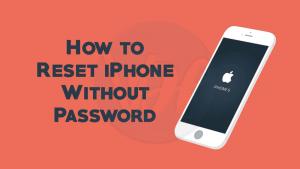 How to Restore an iPhone Without the Password 