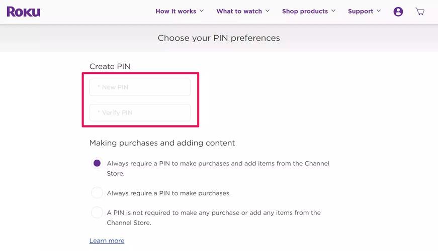 How to create, update, and reset your Roku PIN and customize preferences 