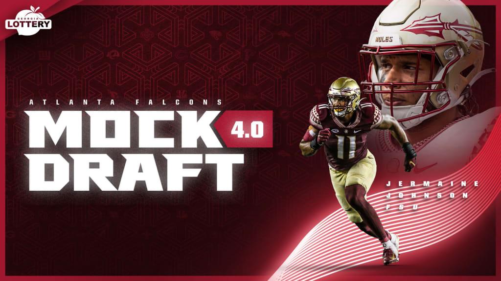 NFL Mock Draft: Falcons trade down, select pass rusher trending up during pre-draft process