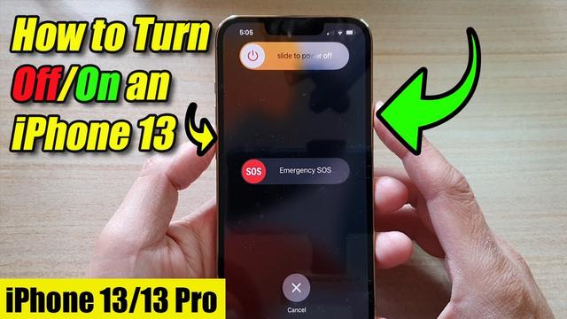 How to Turn On an iPhone 13 