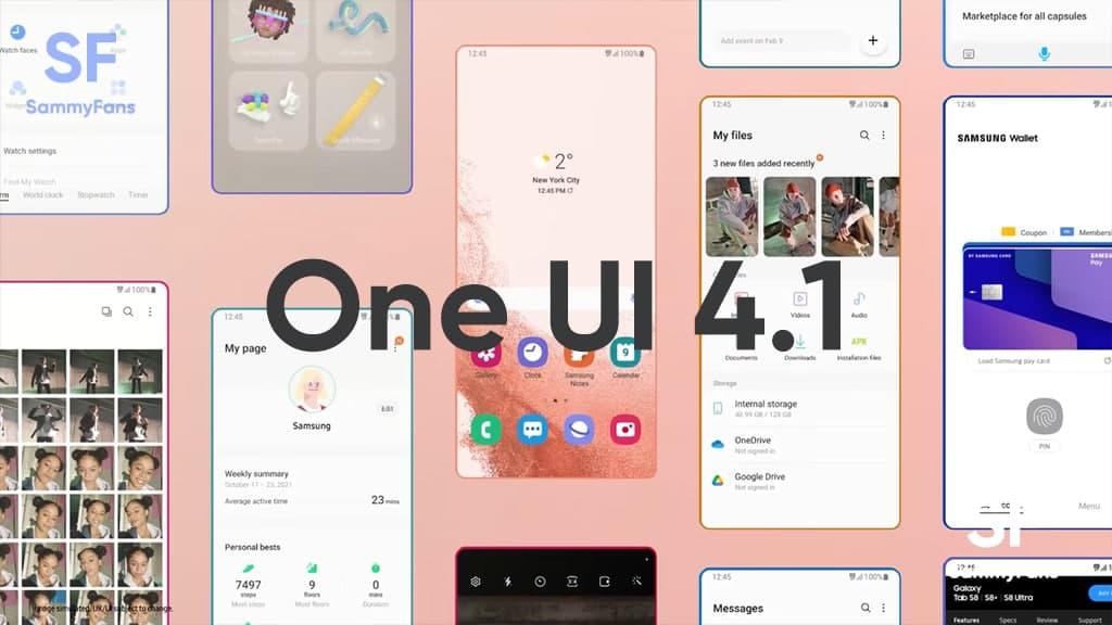 Samsung's One UI 4.1 Coming to More Galaxy Devices