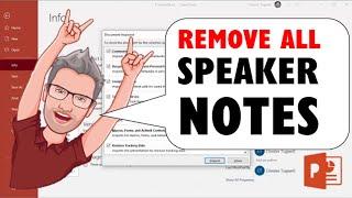 How to Delete All Presentation Notes at Once in Microsoft PowerPoint 